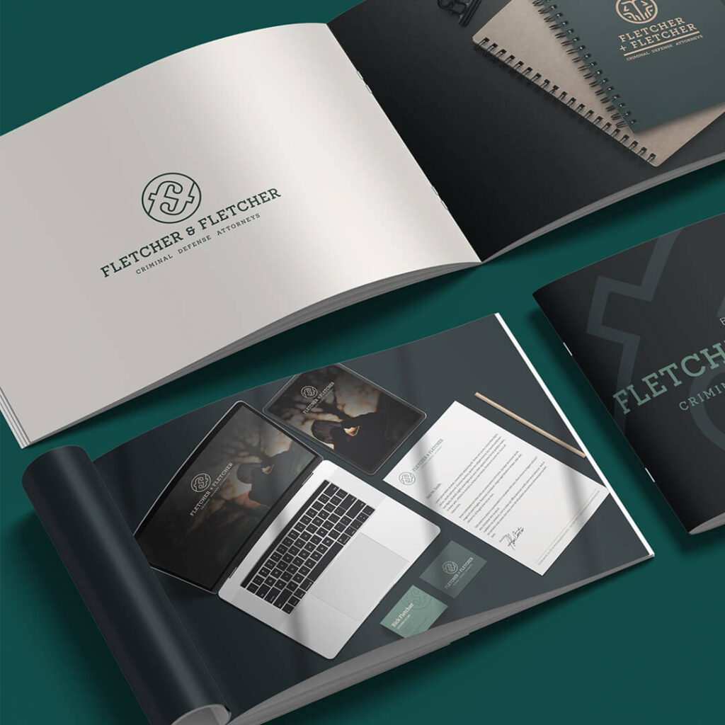 Legends Legal Branding Portfoilo picture of books